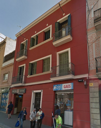 fachada antes y después de la rehabilitación