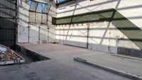 proceso durante el cambio de pavimento