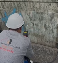 grafiti quitado