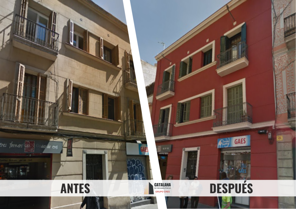 Façana rehabilitada